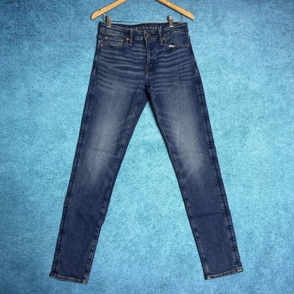 American Eagle Outfitters Other - American Eagle Jeans Mens 29x34 AirFlex Plus Athletic Skinny Fits 30x32